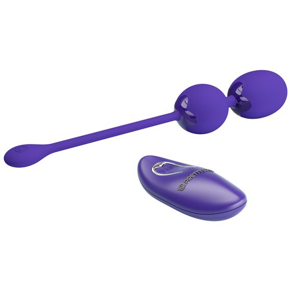 Вагінальні віброкульки - Pretty Love Willie Vibrating Kegel Balls Blue | Зображення 7