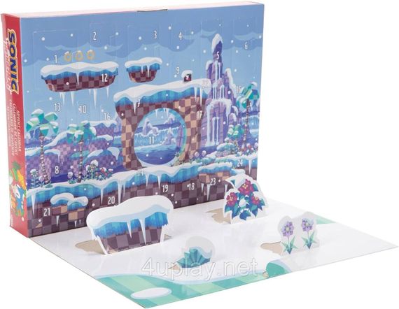Адвент-календар Їжак Сонік Оригінал Sonic The Hedgehog Advent Calendar 2024 | Зображення 3