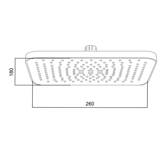 Лійка для верхнього душу Qtap Hlavova QTHLA107CRM45785 | Зображення 1