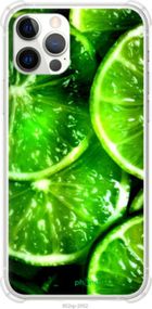 Чохол на iPhone 12 Pro Зелені часточки лимона "852sp-2052-2448"