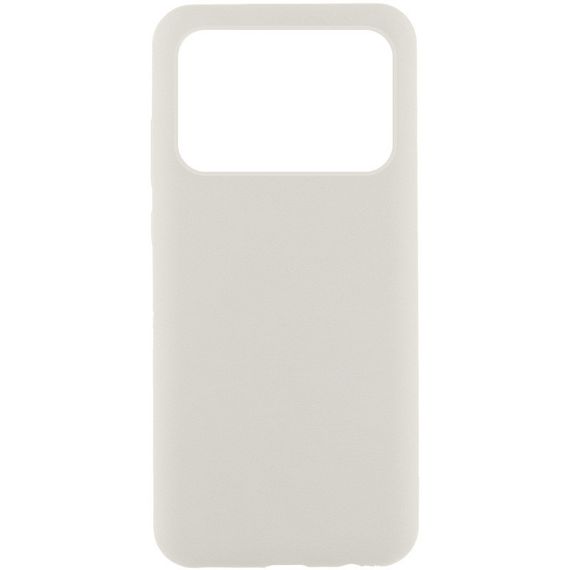 Чохол Silicone Cover Lakshmi (AAA) для Xiaomi Poco X6 Pro Білий / White