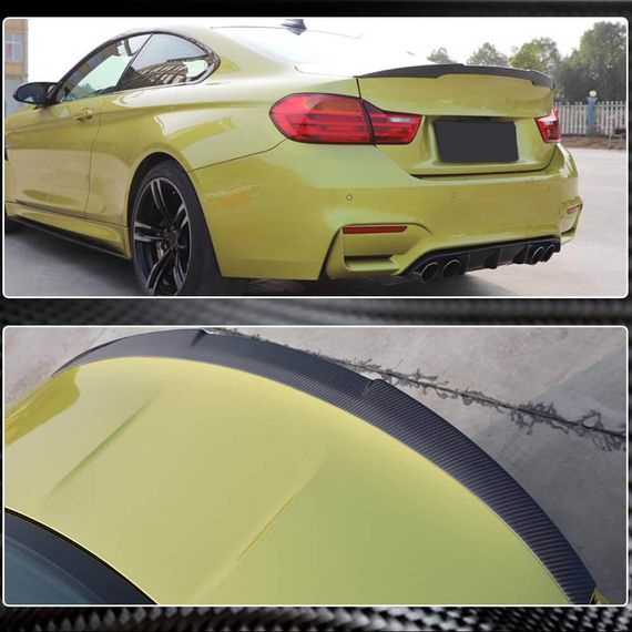 Спойлер M4-Style V4 (для F82, Карбон) для BMW 4 серія F-32 2012-2020 рр | Зображення 3