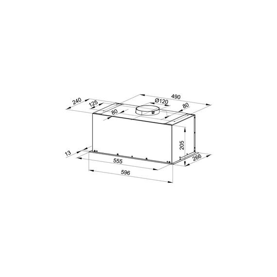Витяжка кухонна MPM MPM-60-OW-01N | Зображення 1