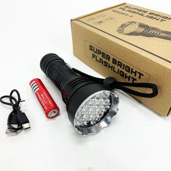 Невеликий ручний ліхтар, Тактичний ліхтар з діодом, Потужний універсальний ліхтарик JG-27 | Зображення 8