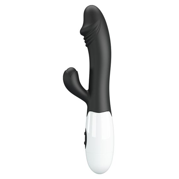 Вібратор - Pretty Love Snappy Vibrator Black Sex Aura | Зображення 1
