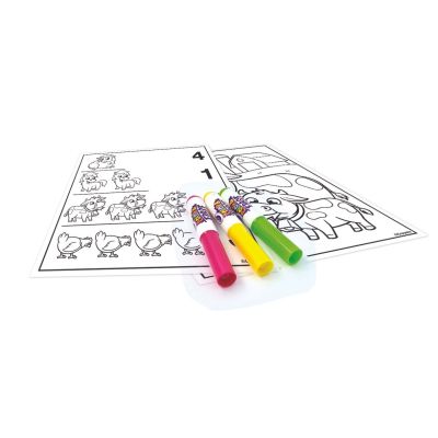 Набор для творчества Crayola Mini Kids Раскраска многоразовая Ферма (81-1499-3) | Зображення 2