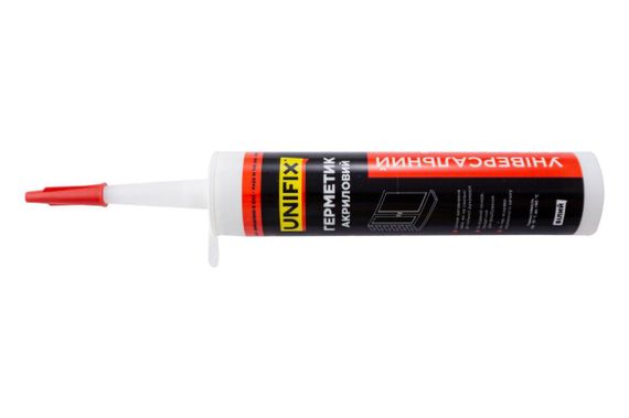 Герметик акриловий UNIFIX (білий) 280 мл 9512711 | Зображення 2