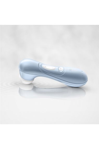 Вакуумный клиторальный стимулятор SATISFYER PRO 2 голубой Sex Aura | Зображення 9