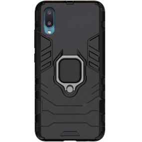 Протиударний чохол з підставкою (Ударостійкий) для Samsung Galaxy A02 Black