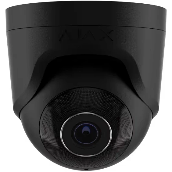 TurretCam (8EU) ASP black 5МП (2.8мм) IP відеокамера Ajax - Камери