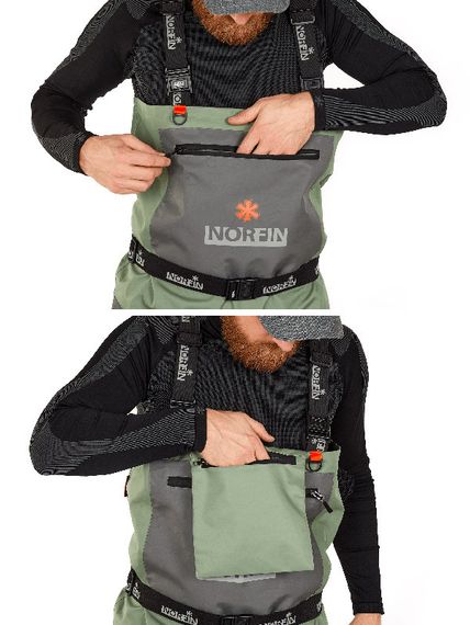 Напівкомбінезон забродний Norfin Норфін PILOT STOCKINGFOOT 2 04 р.XLL 83321-04XL-L | Зображення 3