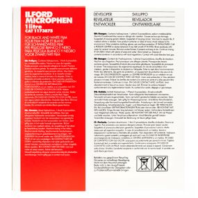 Проявитель для пленки ILFORD Microphen 1L.