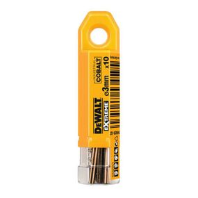 Свердло по металу 3мм EXTREME Industrial Cobalt 10шт DeWALT DT4920