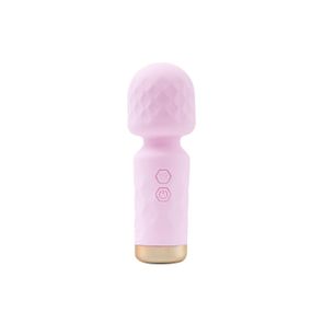 Вібромасажер M’Lady Mini Vibrating Wand Pink sexstyle