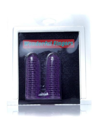 Насадка на пальці - Wonderful Fingers Purple Sex Aura | Зображення 4