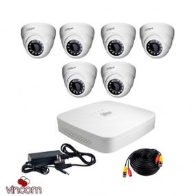 Комплект видеонаблюдения Dahua HDCVI-6D KIT