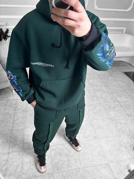 Спортивний костюм утеплений дтф | Зображення 1