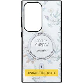 TPU+PC чехол Secret Garden with MagFit для Samsung Galaxy S24 FE