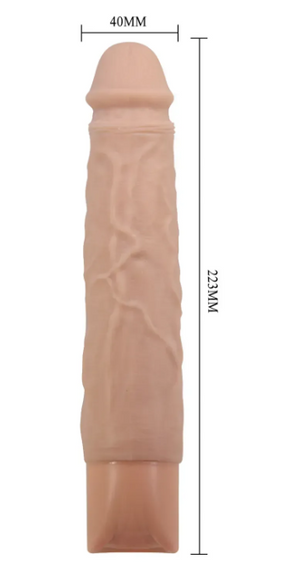 Перезаряджуваний реалістичний вібратор Pretty Love - Osric Realistic Vibrating Dildo, BW-500081 Sex Aura | Зображення 3