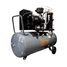 Компрессор высокого давления винтовой масляный GTM DLG7.5V/inv (200 л, 1000 л/мин, 7.5 кВт, 380-400 В, инвертор