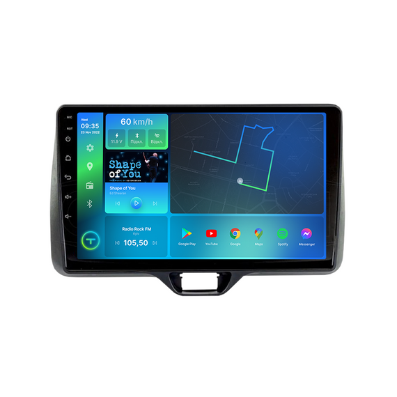 Штатна магнітола Torssen Toyota Yaris,Yaris Cross,Vios 2020-2023 F10432 4G Carplay DSP | Зображення 1