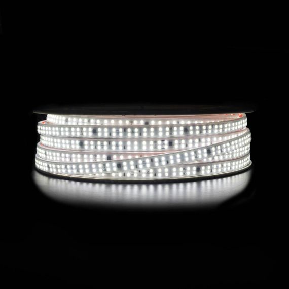 Світлодіодна LED стрічка PROLUM™ 2835\240 IP67 220V Series "S" Білий (5500-6000К)