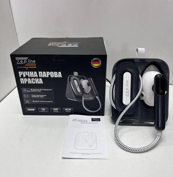 Ручна парова праска 3000Вт Zepline ZP-00222 (Сірий) | Зображення 6
