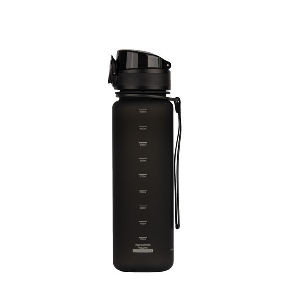 Пляшка для води UZSPACE 3026(Black) 500 мл, чорна | Зображення 1