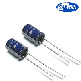 330mkf - 16v  SD 8*11,5  SAMWHA, 85°C конденсатор електролітичний