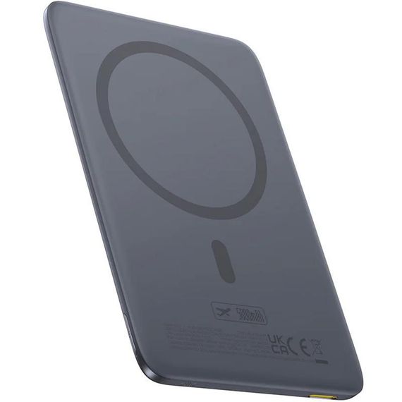 Портативний ЗП Power Bank Baseus PicoGo AM41 Ultra-Slim 20W з БЗП 5000mAh (PPKPC-0520) Space Grey