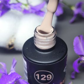 Гель-лак для нігтів Bee Nails 129 (темний беж) 8мл