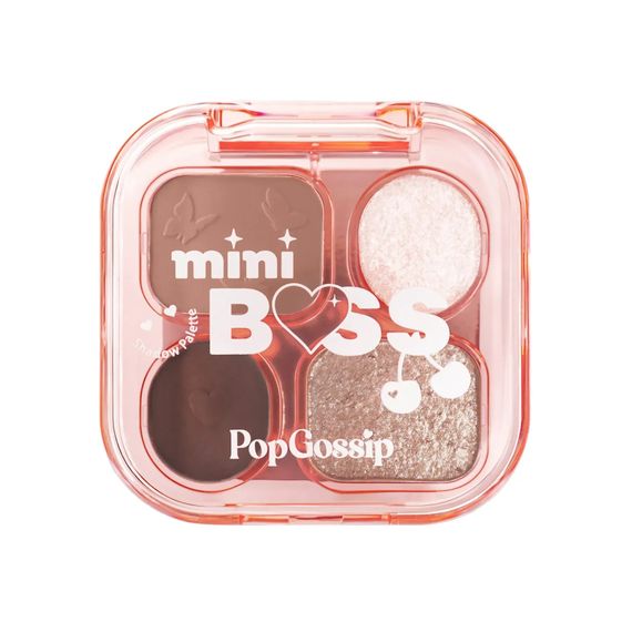 Палитра теней для век Pop Gossip Mini Boss Eyeshadow Palette — №2 Classy (4 г)