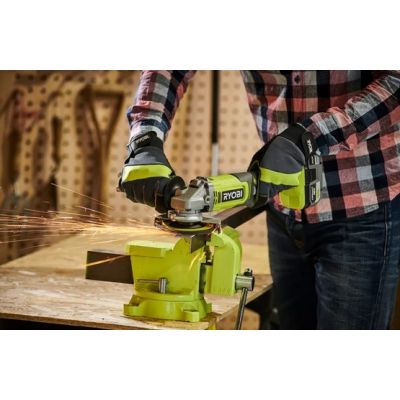 Шлифовальная машина Ryobi ONE+ RAG18125-0, 125мм (без АКБ и ЗУ) (5133005403) | Зображення 3