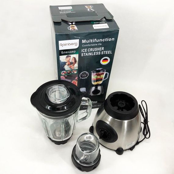 Блендер Rainberg RB-2223 2000 Вт кофемолка, измельчитель для коктейлей и смузи, блендер TS-612 для кухни