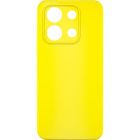 Чохол Silicone Cover Lakshmi Full Camera (AA) для Xiaomi Redmi Note 13 Pro 4G / Poco M6 Pro 4G Жовтий / Flash