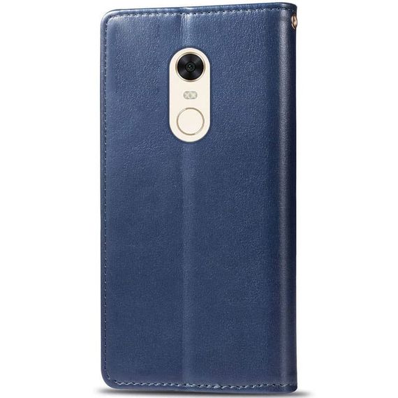Шкіряний чохол-книжка GETMAN Gallant (PU) для Xiaomi Redmi 5 Plus/Redmi Note 5 (Single Camera) Штучна шкіра, Слот для візитки, Червоний | Зображення 3
