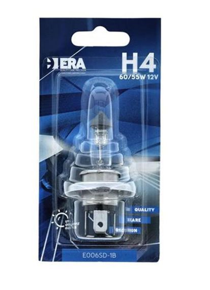 Лампа галогенна H4 60/55W 12V ERA E006SD-1B