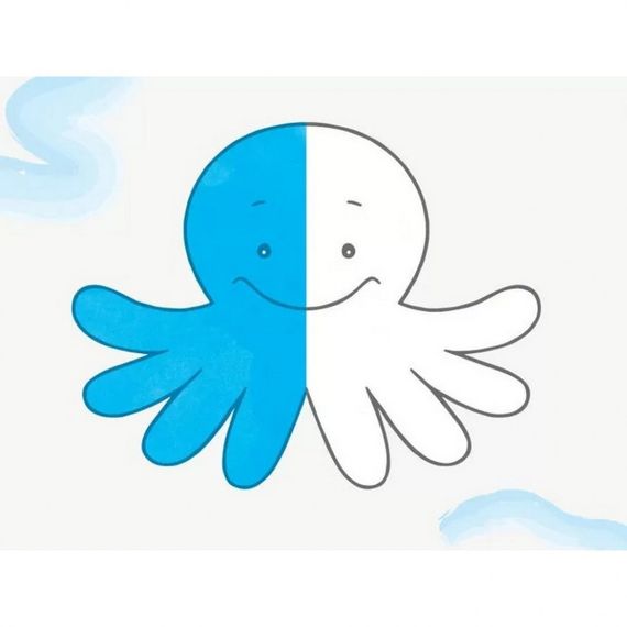 Дитяча книга "Розмальовка для самих маленьких: Дзеркальні розмальовки №2" АРТ 19205 укр | Зображення 5