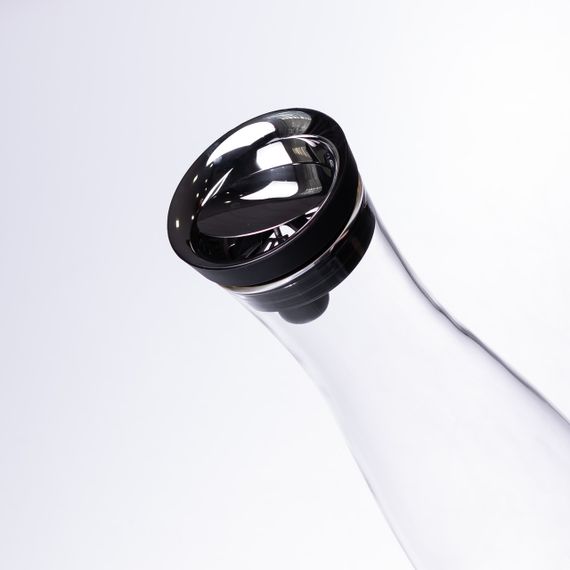 Стеклянный графин с крышкой 1.5 (л) для воды, сока, лимонада HP-19-44 | Зображення 2