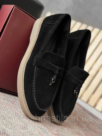 Женские лоферы seanly black ДЛ7294