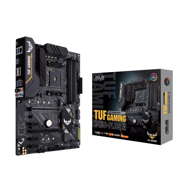 Материнcька плата ASUS  TUF GAMING B450-PLUS II sAM4 B450 4xDDR4 HDMI-DP ATX (90MB1650-M0EAY0) | Зображення 4