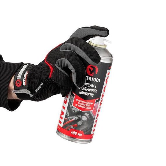 Очищувач електроконтактів, аерозоль 400 мл INTERTOOL FS-0074 | Зображення 1