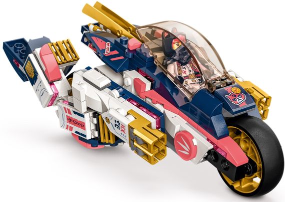 Конструктор LEGO Ninjago Перегоновий робобайк-трансформер Сори (71792) | Зображення 6