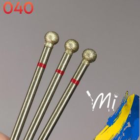 Фреза алмазная Мі шар красная 4,0 мм