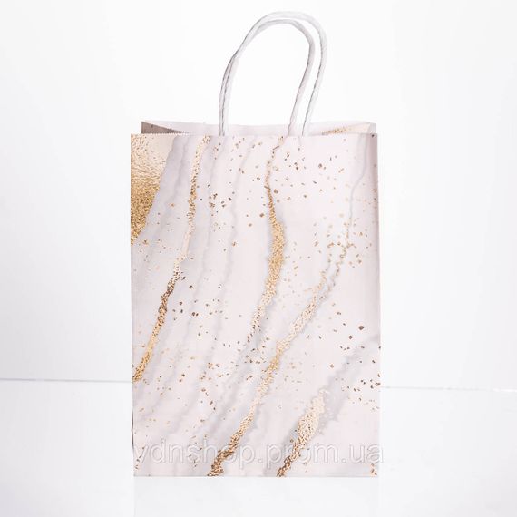 Набор подарочных пакетов из бумаги 12(шт 15×8×21 см Белый HP-10359-22W