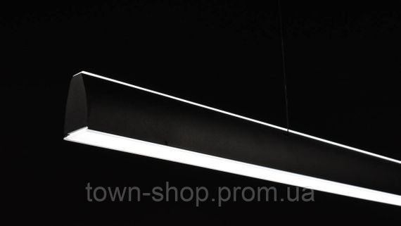 Люстра потолочная LED H36L-1000-bk-k Черный 15-120х6х100 см. | Зображення 4