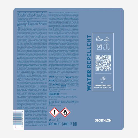 Водовідштовхувальний спрей для взуття одягу та екіпірування - 300 мл | Зображення 2