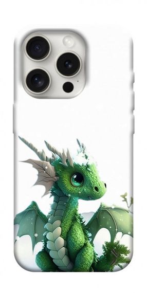 Чохол з картинкою New Year's animals 2 для Apple iPhone 16 Pro (6.3")