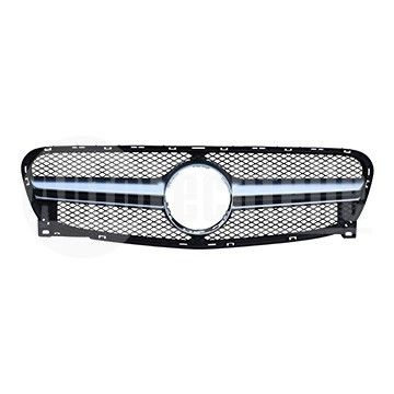Решетка радиатора Mercedes Benz X156 13-16  (хром/cеребро) AMG, AutoTechteile, 130 8862, 156 888 06 60