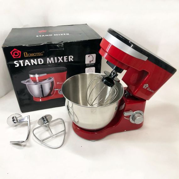 Кухонний комбайн новий Domotec, Потужний кухонний планетарний міксер, Тістоміс настільний для дому ZD-51 | Зображення 6